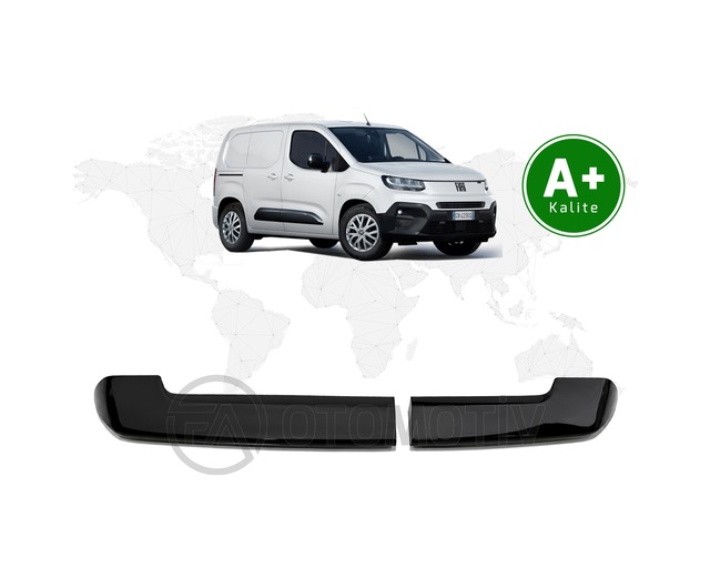 Fiat Doblo Panelvan Bagaj Üstü Spoiler Parlak Siyah Çift Bagaj Kapaklı 2024 Model Ve Sonrası