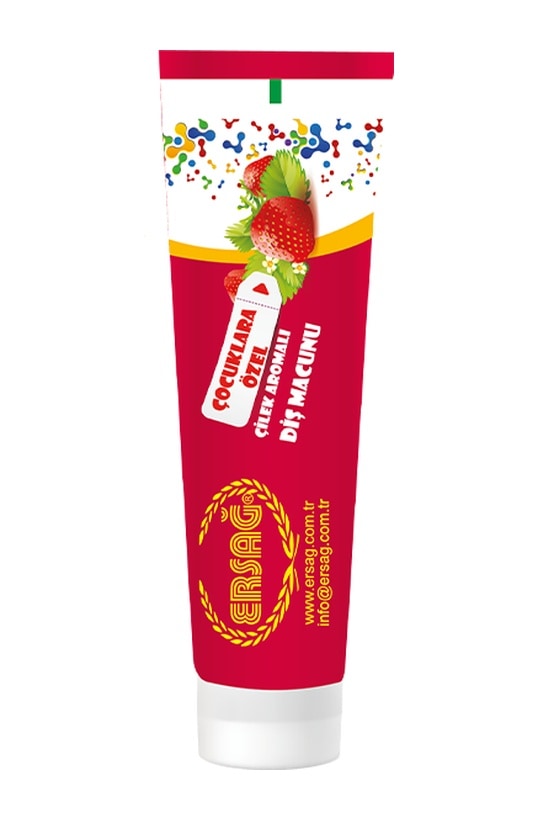 Ersağ Çilek Aromalı Çocuk Diş Macunu 75 ML
