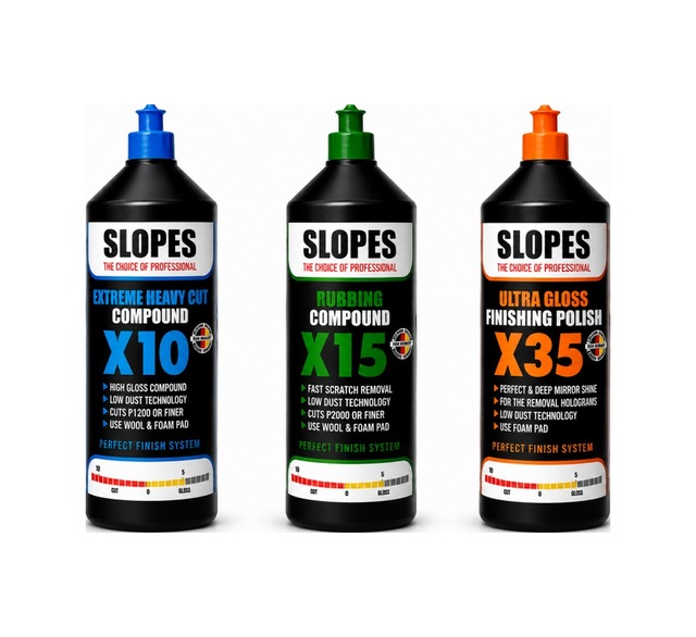 Slopes X10 Kalın X15 İnce Pasta X35 Hare Giderici Seti 1 Lt