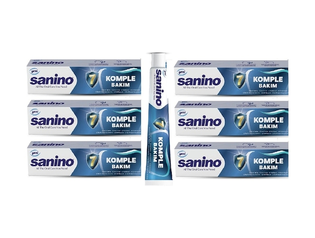 Sanino Komple Bakım Diş Macunu 6 x 75 ML