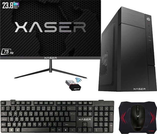 Xaser XSR400 i5-3470 16 GB 256 GB SSD 23.8" Free Dos Masaüstü Bilgisayar
