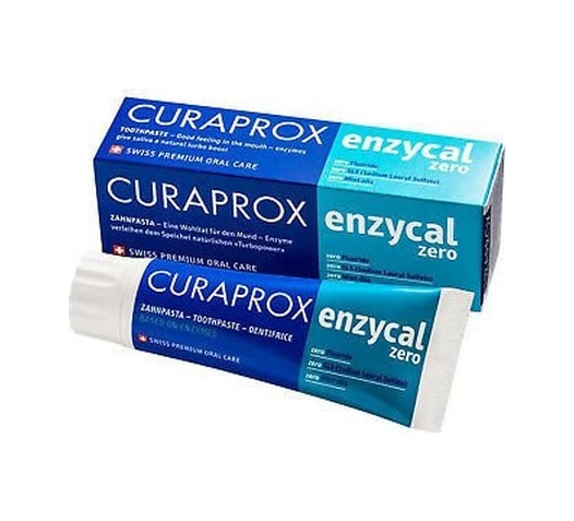 Curaprox Enzycal Zero Diş Macunu 75ml Florürsüz, Rda:60, Tüm Yaşlar