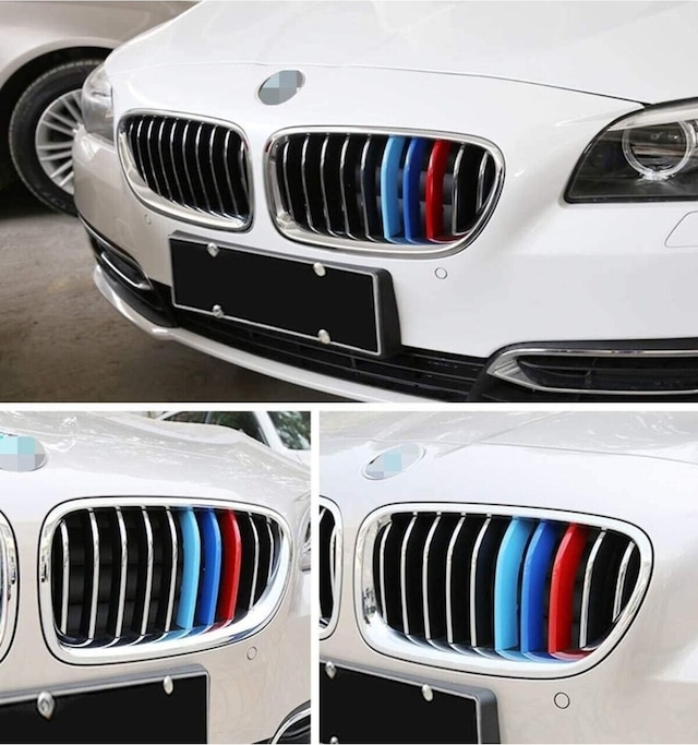 Bmw F10 M Stil Panjur Şeridi 2011 - 2013 Uyumlu Böbrek Klipsi Panjura Uyar -