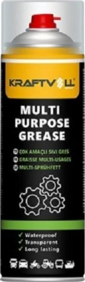 Şeffaf Sıvı Gres Yağı Sprey - 400 Ml