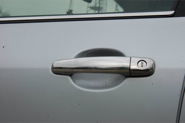 Peugeot 307 Uyumlu 2001-2008 Krom Kapı Kolu 4 Kapı Paslanmaz Çelik