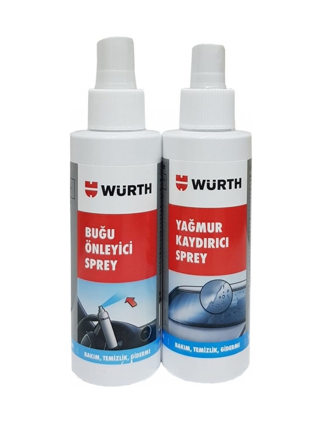 Würth Buğu Önleyici + Yağmur Kaydırıcı Sprey 150 Ml