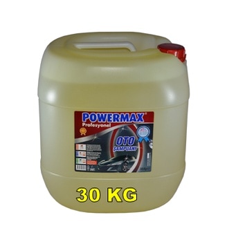 Powermax Profesyonel Cilalı Parfümlü Oto Şampuanı 30 Kg