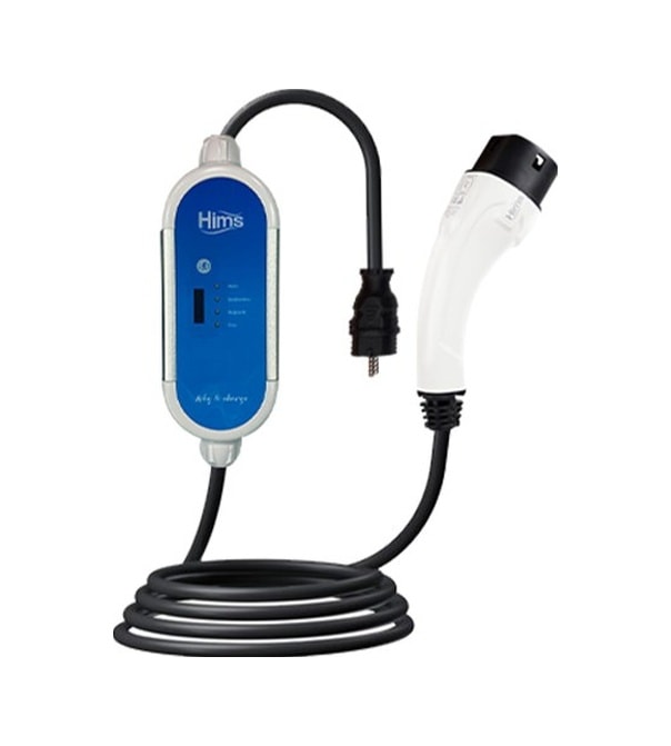Hims Hctk-g-3-10 3.7kw 10m Kablolu Taşınabilir Elektrikli Araç Şarj Cihazı