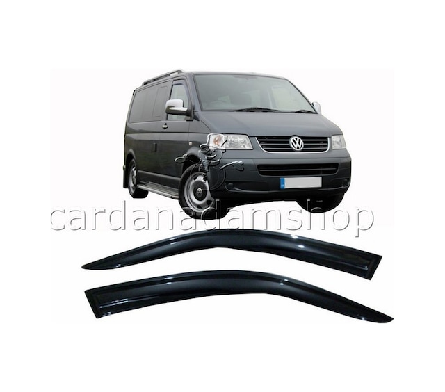 Vw T5 Cam Rüzgarlığı 2004-2012 Transporter Birebir Uyumlu 2 Parça