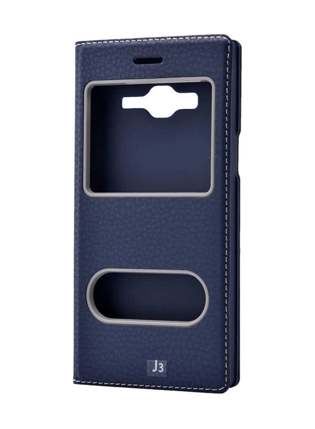 2929 Galaxy J3 İle Uyumlu Kılıf, Dolce Case, Lacivert