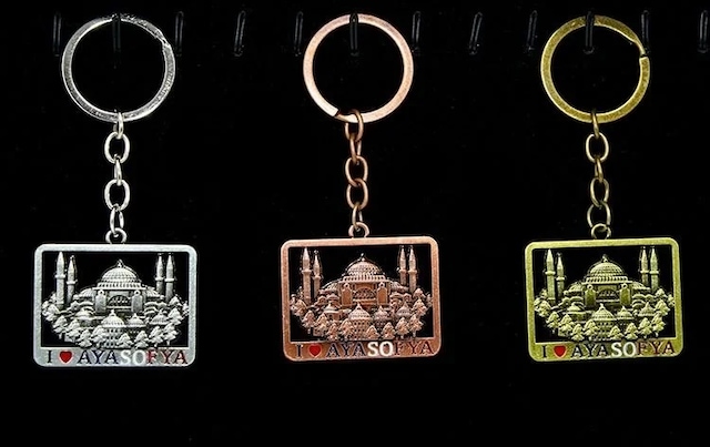 Ers Metal Ayasofya Anahtarlık Tcx2200