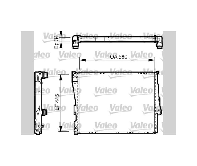 Motor - 22 - Su Radyatoru Bmw M52 M54 M57 E46 - Dpmıx-hb - Z4 E85