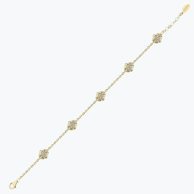 Altınbaş Altın Çiçek Bileklik Abl0205-y-25952 Çok Renkli