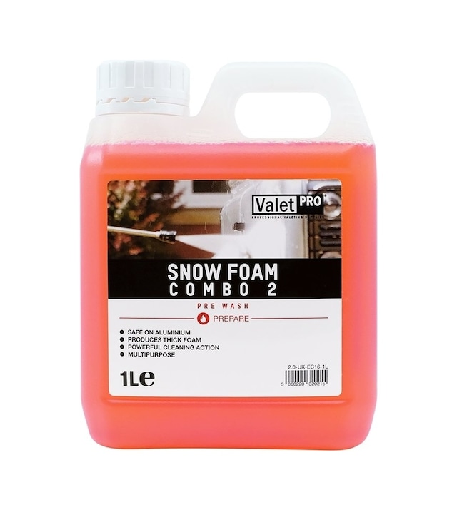 Valet Pro Snow Combo 2 Yoğun Kir Sökücü Köpük - 1 Lt