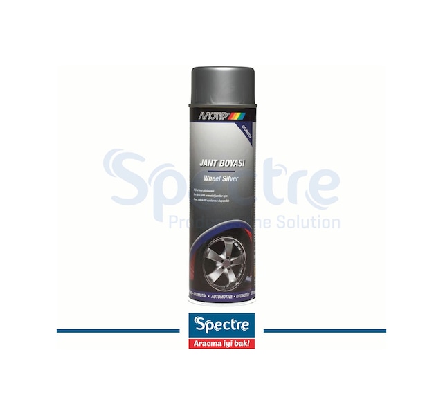 Motip Universal Akrilik Sprey Jant Boyası Parlak Gümüş 500Ml N11.36