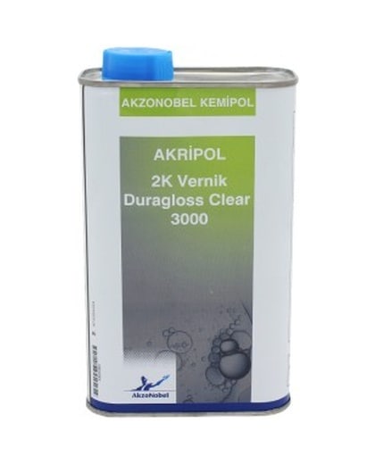 Akzonobel Akripol 2K Vernik Duragloss Clear 3000 5 Litre