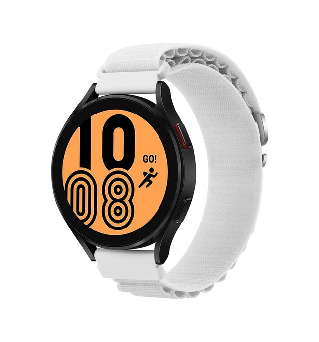 Watch 20mm Kr410 Kumaş Kordon - Beyaz Diğer