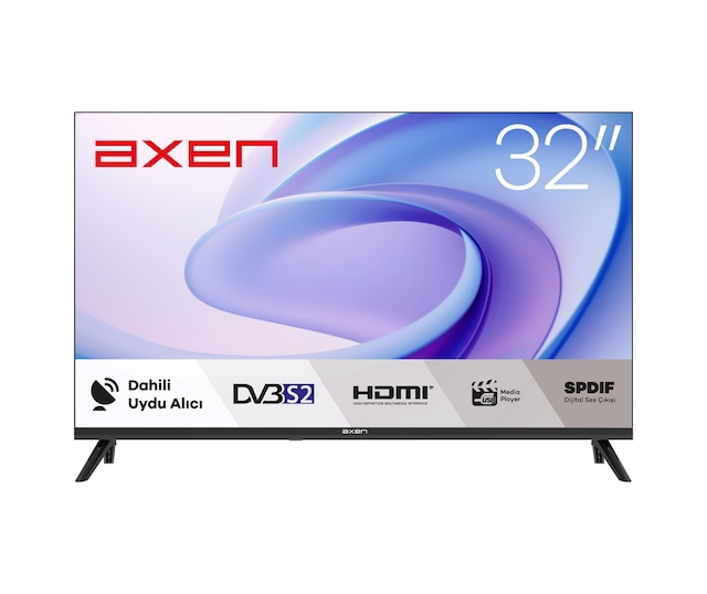 Axen AX32HMLN-N01S 32" 80 Ekran HD Ready Dahili Uydu Alıcılı LED TV
