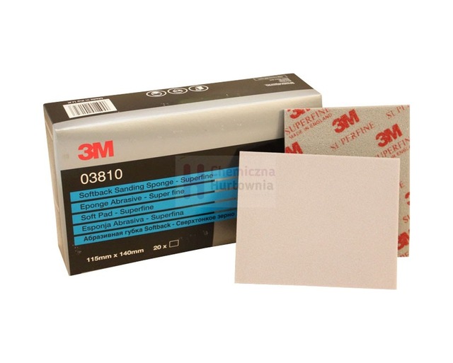 3m 03810 Tabaka Sünger Zımpara Superfıne Paket 20 Adet