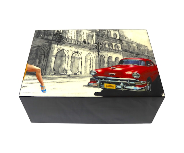 Gentili Emilio Siyah Lake Humidor 373030