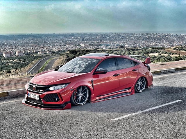 Honda Civic (Plastik) Fc5 Ön Lip Custom
