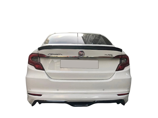 Fiat Egea Spoyler Plastik Spoiler Parlak Siyah