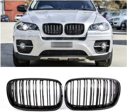 Bmw X5 X6 E70 Ön Panjur Izgara Böbrek Mx5 2007 / 2011
