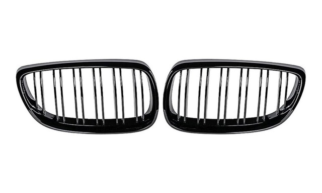 3 Serısı E92 2006-2009 Içın Uyumlu M3 Görünüm Panjur Cıft Cızgı Böbrek Pıano Black
