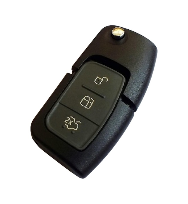 Ford Focus Uyumlu 2 Fiesta Fusion Anahtar Kumanda Kabı HU101 Uç Logolu