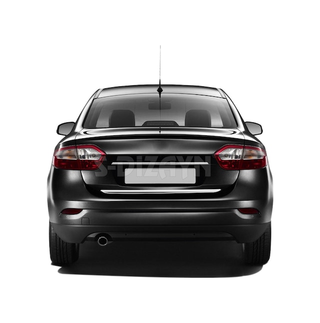 S-Dizayn Renault Fluence Krom Bagaj Alt Çıta 2010 Üzeri N11.3672