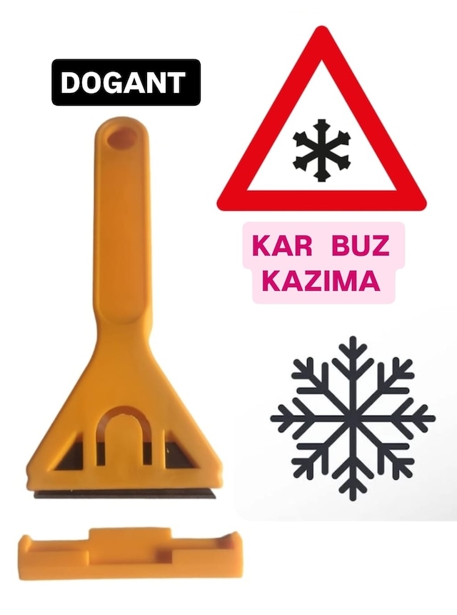 Dogant Otomobil Araba Kar Buz Kazıyıcı Bıçaklı