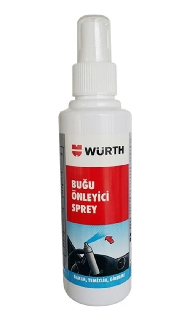 Buğu Önleyici Sprey Araç Camları İçin Görüş Kalitesini Artıran Koruma Würth
