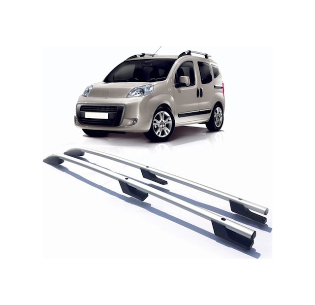 Fiat Fiorino Üst Port Bagaj Tavan Çıtası Gri Yeni Model Lüks Tip