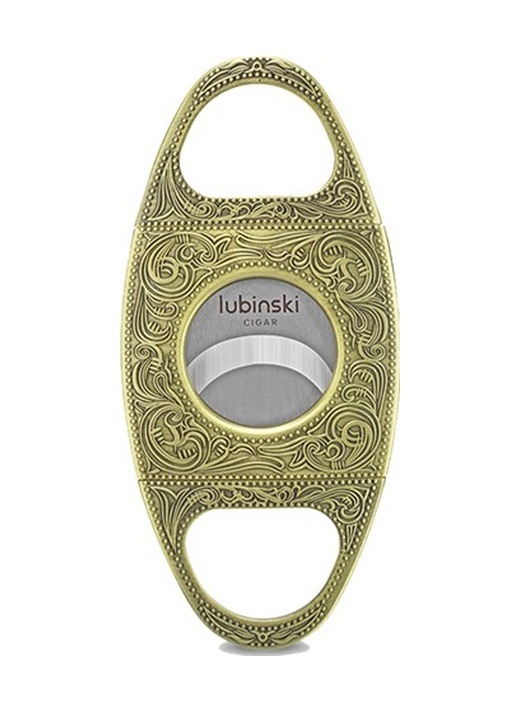 Lubinski Metal Puro Kesici Lazer Bıçak Kabartma İşlemeli Gold 60ring Lb-308