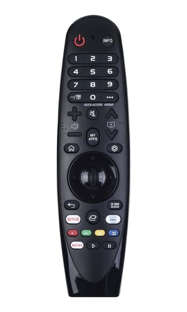 LG Uyumlu Netflix Prime Video Movies Tuşlu Sihirli Kumanda Ses Komutsuz Led Tv Uzaktan Kumanda Tr-507