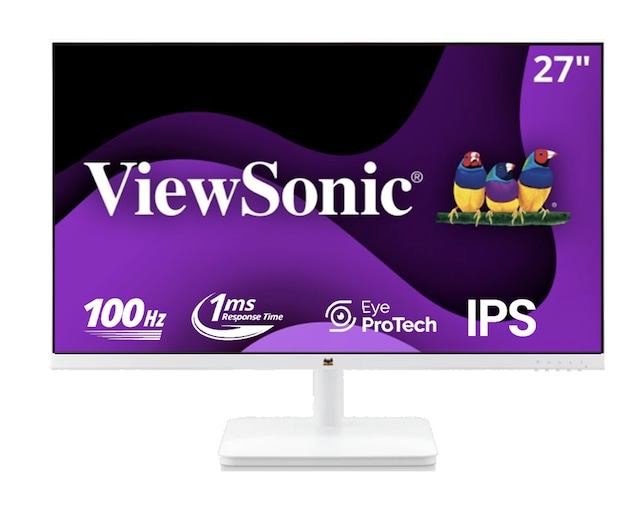 Vıewsonıc 27" Va2732-h-w-2 Ips 1ms 100hz Fullhd Hdmı Vga Superclear 3 Kenar Çerçevesız Beyaz Monıtor