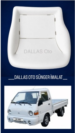 Hyundai H100 Uyumlu Oto Koltuk Oturak Süngeri 1
