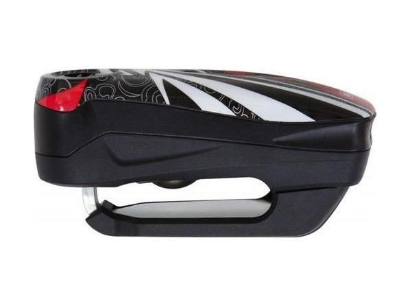 Abus 7000 Rs1 Detecto Flame Black Alarmlı Disk Kilidi