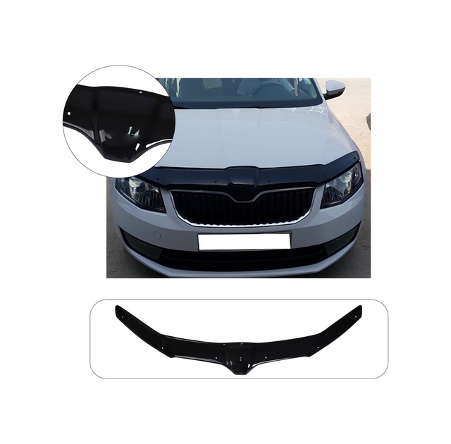 Skoda Octavia A7 Uyumlu 2013 Ve Üzeri Abs Kaput Rüzgarlığı