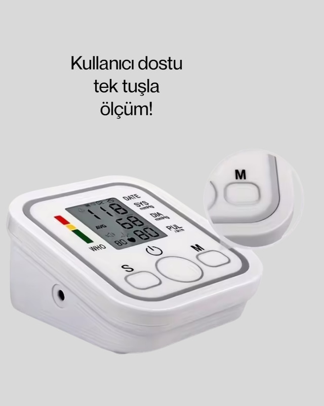 Taşınabilir Pil Ve Usb Girişli Tansiyon Aleti - Lisinya