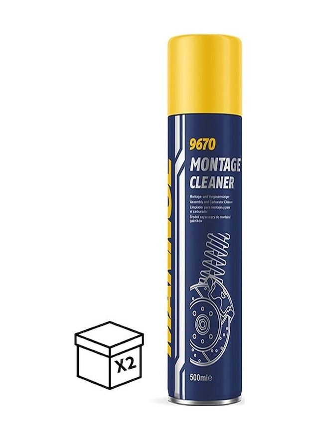 Mn9670 Montage Cleaner 500 Ml 2 Adet