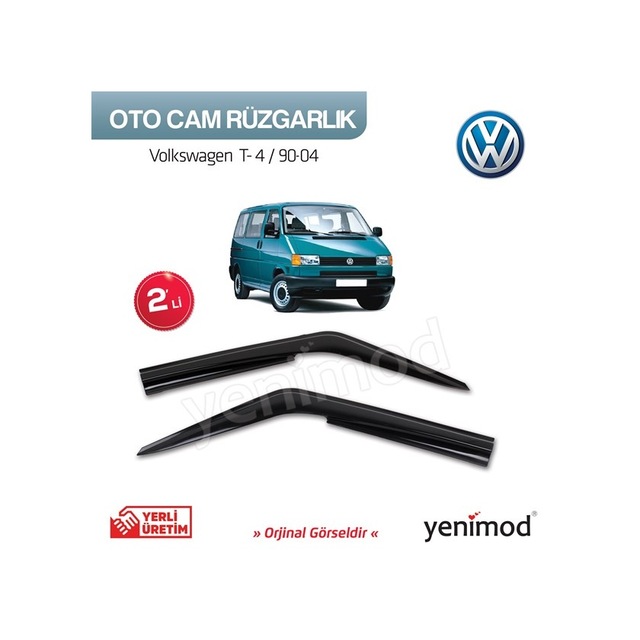 Vw Transporter T4 1990-2003 2Li Cam Rüzgarlık