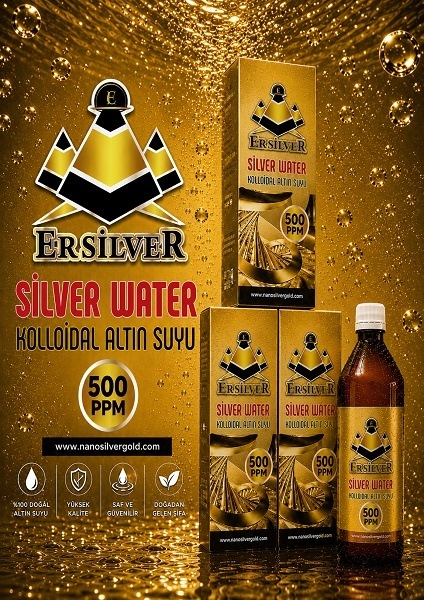 Kolloidal Altın Suyu 500 Ppm 3 Al 2 Öde
