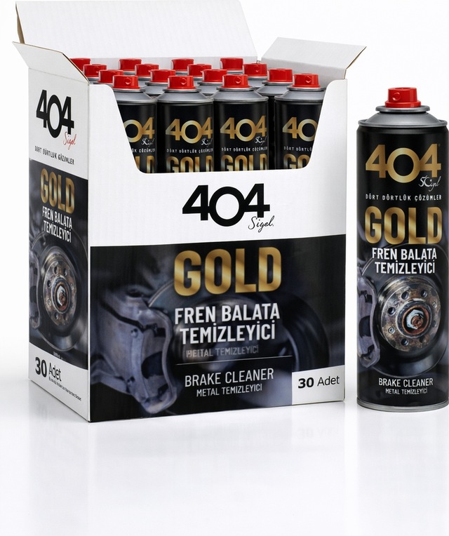 404 Gold Fren Balata Spreyi 500ml 30lu Koli