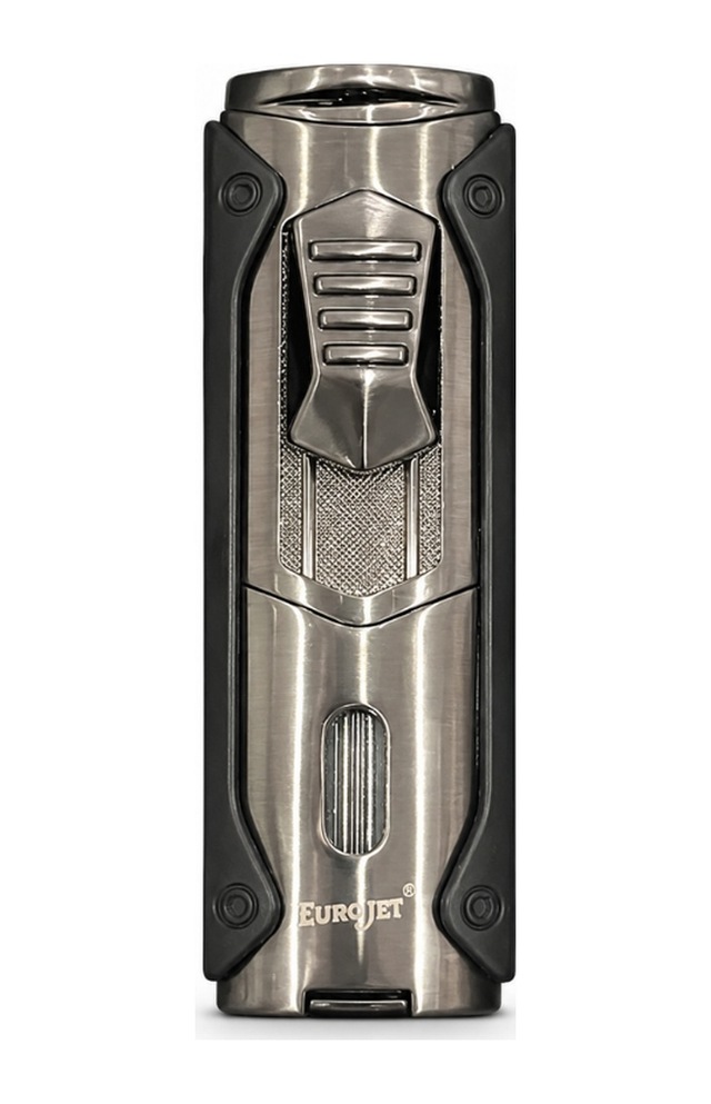 Eurojet Dört Torch Pürmüz Siyah Gunmetal Puro Çakmağı Trm1019