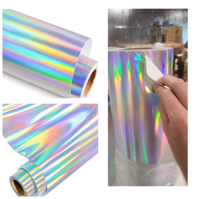 Hologram Gökkuşağı Araç Motosiklet Kaplama Folyosu 30cm X 3 Metre