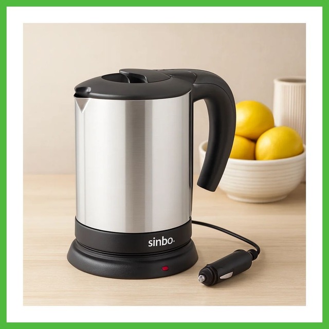 Vaveni Araç İçi Kettle 24v 0.8l Paslanmaz Çelik 200w Arz