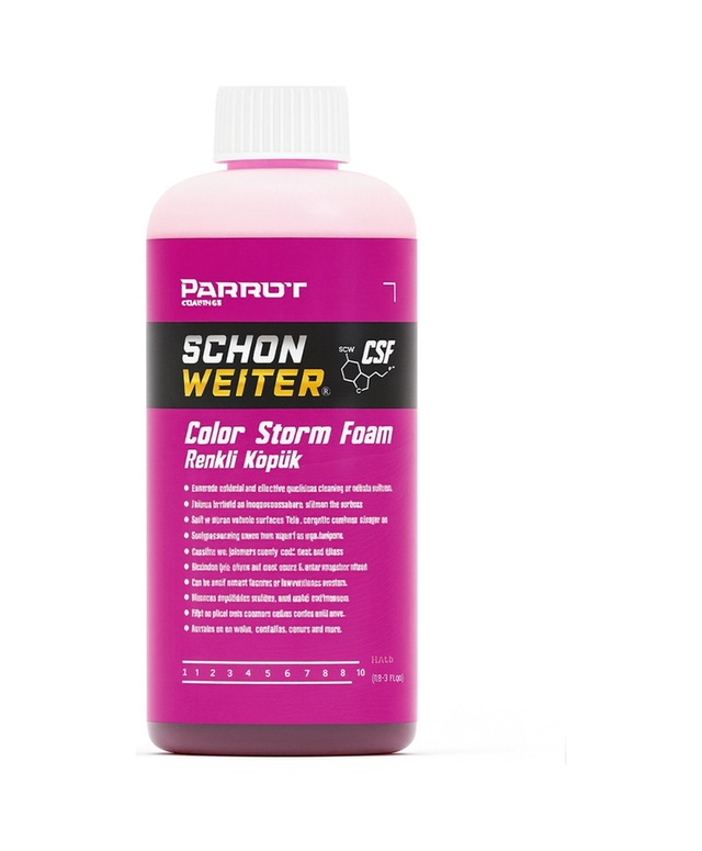 Pembe Renkli Köpük Cilalı Oto Şampuanı 500 Ml Csf - Schön Weiter