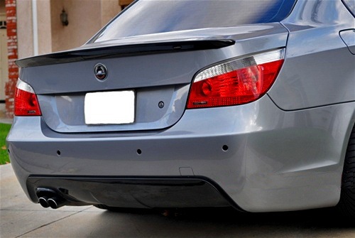 Bmw E60 5 Serisi Bagaj Üstü Spoiler Boyalı Parlak Siyah 2004-2010