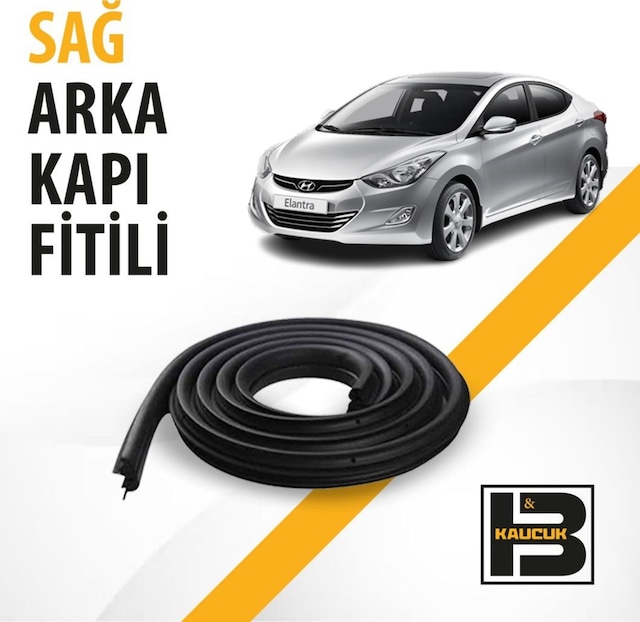 Hyundai Elantra 2010-2015 Sağ Arka Kapı Fitili Bm03345